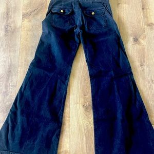 7 for all mankind cotton bell bottoms